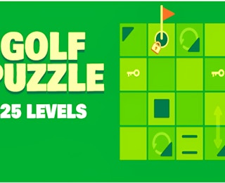 Golf Puzzle: Angles & Physics online game thumbnail