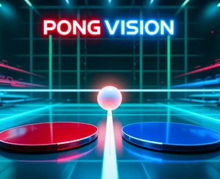 Pong Vision: Neon Arena online game thumbnail