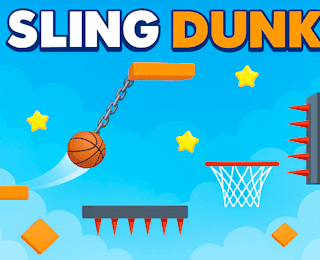 Sling Dunk Basketball online game thumbnail