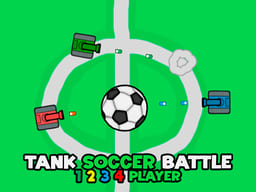 Tank Soccer Battle: 1-4 Player Arena online game thumbnail